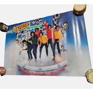 The Sylvers Disco Fever‎ 35x23 Promo Poster Vintage 1979 Casablanca Funk Soul
